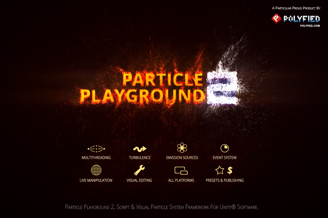 particle playground emit along spline